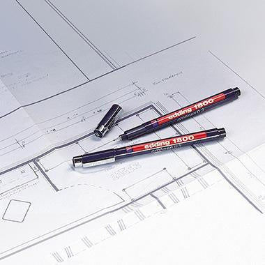 Fineliner edding 1800 profipen 025mm rot edding 1800 profipen 025mm rot EDDING – Ansicht 4