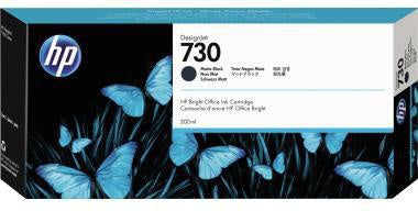 Tintenpatrone HP Originalzubehör 730 schwarz matt 300ml HP