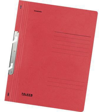 Einhakhefter Falken DIN A4 250g/m² Manilakarton rot Falken DIN A4 250g/m² Manilakarton rot FALKEN