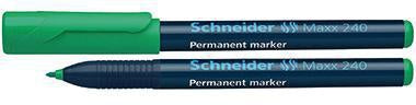 Permanentmarker Schneider Maxx 240 1-2mm grün Schneider Maxx 240 1-2mm grün SCHNEIDER