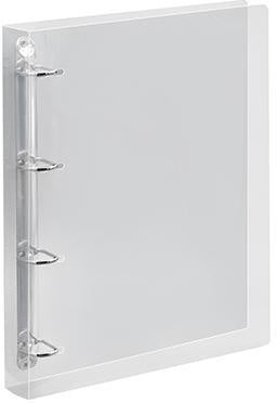 Ringbuch Veloflex Crystal DIN A4 Polypropylen transparent VELOFLEX