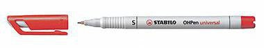 Folienstift STABILO® OHPen universal 04mm rot nicht dokumentenecht STABILO