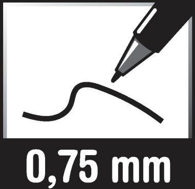 Aerospacemarker edding 8404 075mm schwarz Rundspitze edding 8404 075mm schwarz Rundspitze EDDING – Ansicht 4