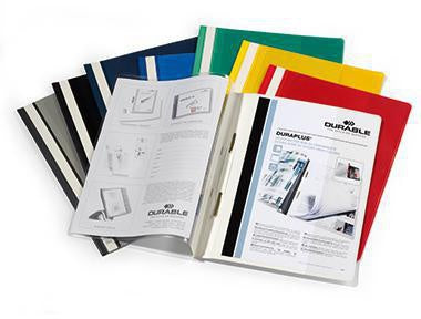 Angebotshefter DURABLE DURAPLUS® DIN A4 Überbreite PVC gelb DURABLE – Ansicht 3