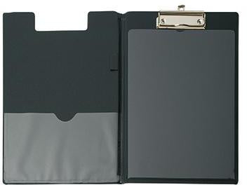 Klemmbrettmappe MAUL 235 x 331 cm (B x H) Karton Material der Kaschierung außen: Folie schwarz MAUL