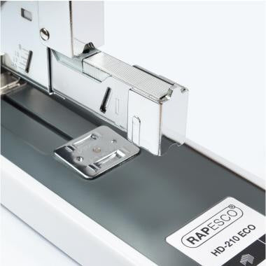 Blockheftgerät RAPESCO ECO HD-210 923/10-24 fest 210 Bl (80 g/m²) Metall/ABS Kunststoff weiß RAPESCO – Ansicht 4