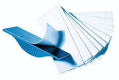 Löschpapier FRANKEN 6 x 15 cm (B x L) Filz weiß 10 Bl/Pack FRANKEN