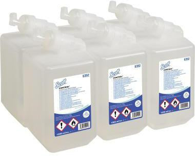 Handdesinfektion Scott® ControlT Schaum nicht alkoholfrei dermatologisch getestet antibakteriell bakterizid viruzid 8