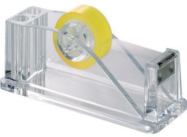 Tischabroller MAUL Acryl 19 mm x 33 m (B x L) inkl Haftnoppen glasklar MAUL