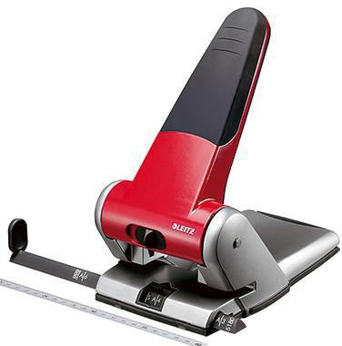 Registraturlocher Leitz 8cm 65 Bl (80 g/m²) Aluminium rot Leitz 8cm 65 Bl (80 g/m²) Aluminium rot LEITZ
