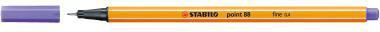 Fineliner STABILO® point 88® 04mm violett STABILO® point 88® 04mm violett STABILO