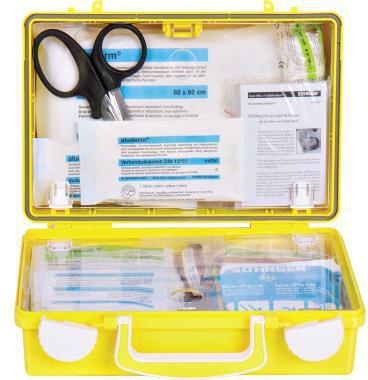 Erste Hilfe Koffür SÖHNGEN® Extra ca 26 x 17 x 11 cm (B x H x T) DIN 13157 leuchtgelb SÖHNGEN
