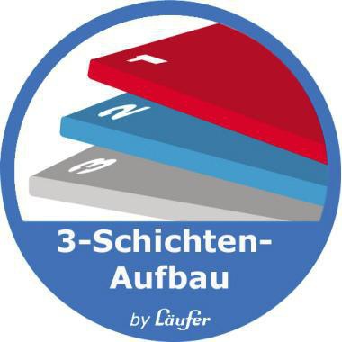 Schreibunterlage Läufür Durella DS 53 x 40 cm (B x H) mit Folienauflage Kunststoff schwarz LÄUFER – Ansicht 3