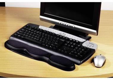 Handgelenkauflage Kensington 45 x 3 x 83 cm (B x H x T) nicht antistatisch Kunststoff schwarz KENSINGTON