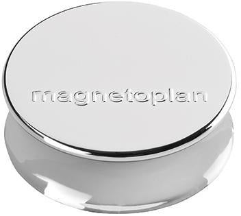 Magnet magnetoplan® Ergo Large 34 x 125 mm (D x H) 34mm 2kg Ferrit silber 10 St/Pack MAGNETOPLAN