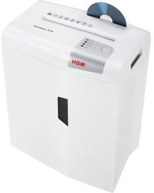 Aktenvernichter HSM® shredstar X10 P-4 Papier Heftklammern Büroklammern Kreditkarten CDs/DVDs Partikelschnitt – Ansicht 5