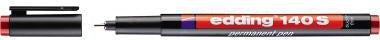 Folienstift edding 140 S 03mm rot nicht dokumentenecht EDDING