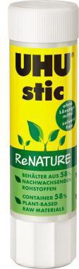 Klebestift UHU® stic ReNATURE nicht nachfüllbar 82g UHU