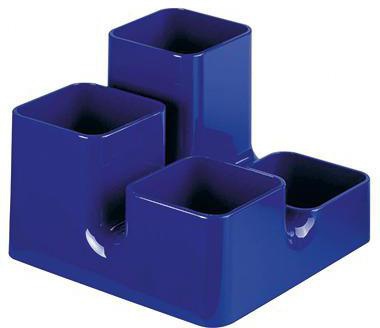 Stifteköcher arlac Uni-Butler 13 x 9 x 13 cm (B x H x T) Polystyrol royalblau ARLAC