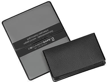 Ausweißhülle Veloflex Document Safe® 2 PVC/Spezialfolie schwarz VELOFLEX