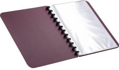Ringmappe Oxford manageMe! DIN A4 Polypropylen bordeaux 25 Hüllen OXFORD