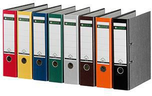 Ordner Leitz 80mm DIN A4 Werkstoff: Graupappe recycelt Material der Kaschierung außen: Papier recycelt Material – Ansicht 4