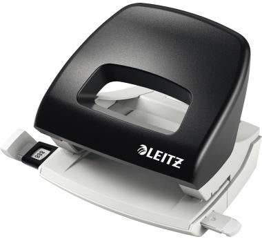Locher Leitz NeXXt 5038 8cm 16 Bl (80 g/m²) mit Anschlagschiene schwarz LEITZ
