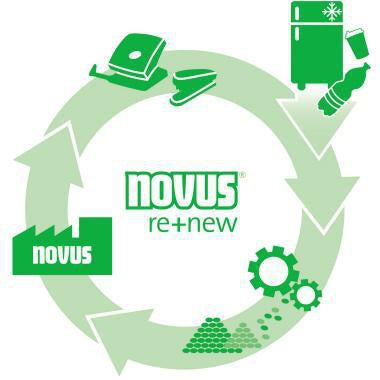 Heftgerät NOVUS B 4FC re+new 24/6 24/8 26/6 26/8 fest/lösbar/nageln 50 Bl (80 g/m²) inkl 200 Heftklammern 24/6 – Ansicht 6