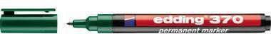Permanentmarker edding 370 1mm grün edding 370 1mm grün EDDING