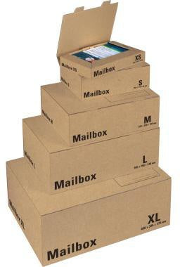 Versandkarton ColomPac® Mailbox XL Innenmaße: 46 x 175 x 335 cm (B x H x T) Außenmaße: 465 x 194 x 349 cm (B x H – Ansicht 3