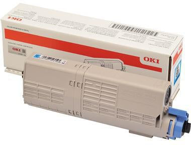 Toner OKI Originalzubehör 46490607 ca 6000 Seiten cyan OKI