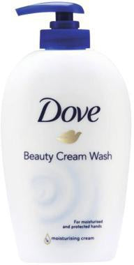 Flüssigseife DOVE Beauty Cream Wash dermatologisch getestet Ausführung des Behälters: Pumpflasche Material des Behälters: