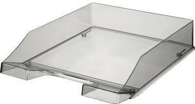 Briefablage HAN KLASSIK DIN A4 DIN C4 Polystyrol Farbe: grau transparent HAN