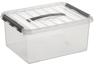 Aufbewahrungsbox Sunware the q-line 40 x 185 x 30 cm (B x H x T) 15l Kunststoff transparent SUNWARE