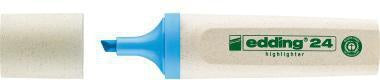 Textmarker edding Highlighter 24 EcoLine 2-5mm hellblau Keilspitze EDDING
