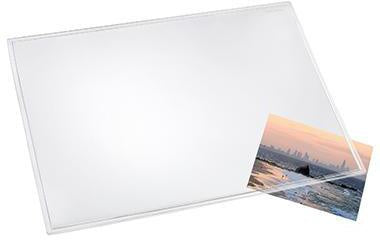 Schreibunterlage Läufür Durella 70 x 50 cm (B x H) ohne Folienauflage Kunststoff transparent LÄUFER