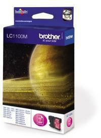 Tintenpatrone Brother Originalzubehör LC-1100M ca 325 Seiten magenta 75ml BROTHER
