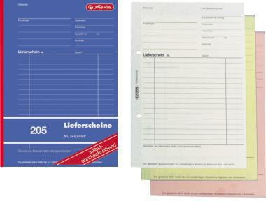 Lieferschein Herlitz DIN A5 selbstdurchschreibend 3 x 40 Bl HERLITZ