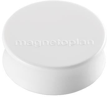 Magnet magnetoplan® Ergo Large 34 x 125 mm (D x H) 34mm 2kg Ferrit weiß 10 St/Pack MAGNETOPLAN