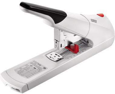 Blockheftgerät NOVUS B 50 23/6 23/17 SUPER fest/bypass 140 Bl (80 g/m²) Metall/Kunststoff grau NOVUS