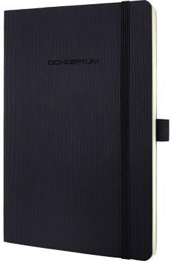 Notizbuch SIGEL Conceptum ca DIN A5 liniert schwarz 97 Bl SIGEL