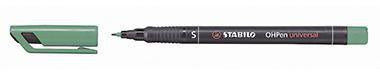 Folienstift STABILO® OHPen universal 04mm grün nicht dokumentenecht STABILO