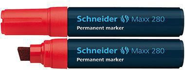 Permanentmarker Schneider Maxx 280 4-12mm rot Schneider Maxx 280 4-12mm rot SCHNEIDER
