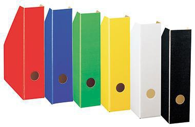 Stehsammler Landré Color 7 x 30 x 225 cm (B x H x T) DIN A4 Werkstoff: Karton grün LANDRÉ – Ansicht 3