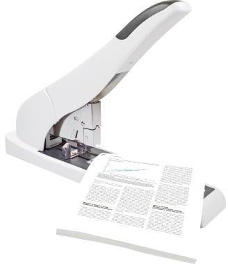 Blockheftgerät RAPESCO ECO HD-210 923/10-24 fest 210 Bl (80 g/m²) Metall/ABS Kunststoff weiß RAPESCO – Ansicht 3