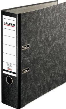 Ordner Falken Recycling Plus 80mm DIN A4 Werkstoff: Pappe Material der Kaschierung außen: Papier Material der Kaschierung