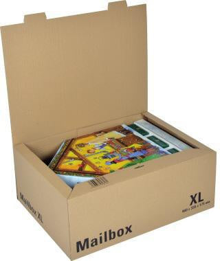 Versandkarton ColomPac® Mailbox XL Innenmaße: 46 x 175 x 335 cm (B x H x T) Außenmaße: 465 x 194 x 349 cm (B x H x T)