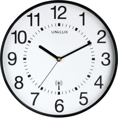 Funkuhr UNILUX Wave 30cm Innenbereich Kunststoff UNILUX Wave 30cm Innenbereich Kunststoff UNILUX