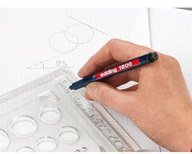 Fineliner edding 1800 profipen 05mm schwarz edding 1800 profipen 05mm schwarz EDDING – Ansicht 3