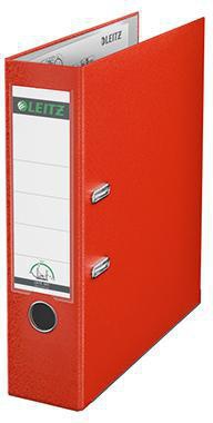 Ordner Leitz 80mm DIN A4 Werkstoff: Graupappe recycelt Material der Kaschierung außen: Polypropylenfolie Material der